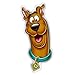 Fan Emblems Happy Scooby Car Decal - Automotive Domed Classic Scooby-Doo Logo