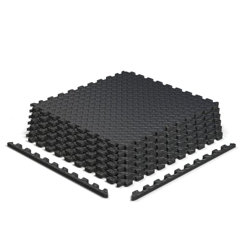 Epic Fitness Home Gym Flooring Tiles Interlocking Floor Mats for