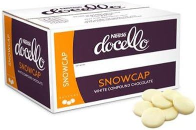 Nestle Snow-cap White Button Chocolate 5kg