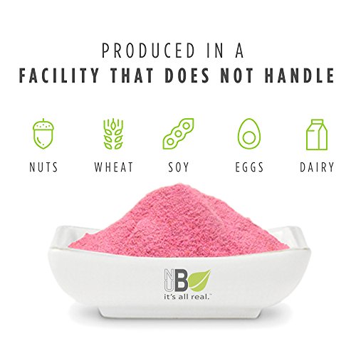 Nubeleaf Pomegranate Juice Powder - Non-GMO, Gluten-Free, Raw, Organic, Vegan Antioxidant Source - Single-Ingredient Nutrient Rich Superfood for Cooking, Baking, Smoothies (6oz)