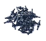 KOTVTM 36 Pieces PC Case Fans Rubber Anti Vibration Flexible Mount Screw Pin Rivet CPU Fan Mounting Screws Pin Rivets