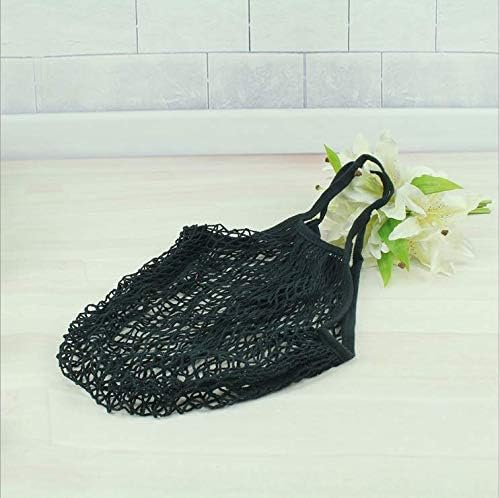 New Mesh Bag Organic Cotton String Shopping Tote Net Woven Re-usable Bag