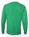 Jerzees Men's Heavyweight Blend 50/50 Long Sleeve T-Shirt (Kelly, Large)