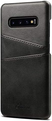 Wallet Case Compatible Samsung Galaxy S10e (2019), 5.8 inches, Slim PU Leather Back Case Cover Credit Card Holder Men Women for 2019 New Samsung Galaxy S10e Black