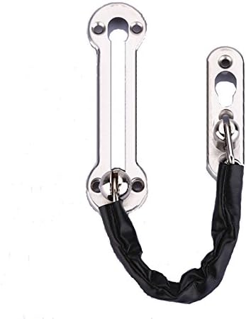 QENDDC ANG Stainless Steel Door Security Safety Chain Guard Lock Home