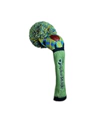 Sports: TaylorMade Pom Driver Headcover, Argyle/Green/Blue - Taylormade-Adidas Golf Company
