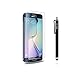 S6 Edge Case, Galaxy S6 Edge Case,M-Zebra Samsung Galaxy S6 Edge Wallet Case [Wallet Function] Flip Cover Leather Case for Samsung Galaxy S6 Edge, with Screen Protectors+Stylus (Sky And Sea)