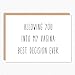 Funny Valentines Day Cards For Him. IN178 Best Decision Ever. Funny Anniversary Cards For Husband. Folded Greeting Card With Envelope. Blank Inside