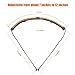 YUEAON handmade multi-style vintage leather cord bracelets cuff bangles rope wristbands Braided wrap tribal bracelet unisex for men women boys girls fashion jewelry adjustable brown 5pcs