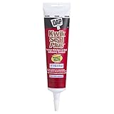 Dap 18546 Kwik Seal Plus Kitchen and Bath All-Purpose Adhesive Caulk Clear, 5.5-Ounce