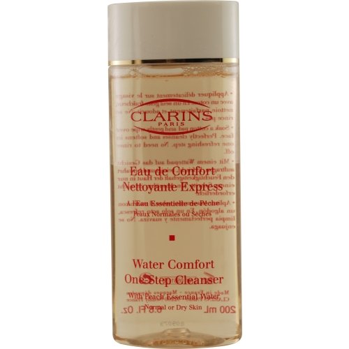 Clarins 200ml/6.8oz Water Comfort One Step Cleanser w/ Peach Essential Water (For Normal or Dry Skin)
