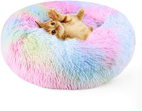 Dadypet ペットベッド 犬ベッド 猫ベッド ふわふわ 暖かい 滑り止め 猫用 小型犬用 ペット巣 洗える サイズ選択可 S
