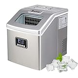 ZOKOP Stainless Steel Ice Maker Machine