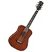 Luna Safari Series Muse Mahogany 3/4-Size Travel Acoustic Guitar - Natural