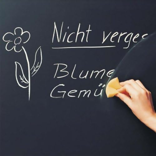 DITOP Sticky Back Chalkboard Contact Paper Roll - Removable Decorative Blackboard Chalkboard Wall 17.75" X 29.5" (45cm x 75cm)