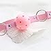 amzcoin Open Breathable Mouth Ball Toy for Role Play Game (Pink)
