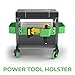 Sidekick Rolling Mechanic Stool - 500 Lb Capacity Garage Toolbox Stool - Adjustable Height Mechanic Creeper Seat - Large Drawer, 3-Inch Casters and Tool Caddy - Powder Coated Steel Frame