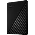 WD 2TB My Passport Portable External Hard Drive with backup software and password protection, Black - WDBYVG0020BBK-WESN