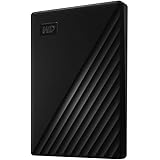 WD 2TB My Passport Portable External Hard Drive with backup software and password protection, Black - WDBYVG0020BBK-WESN