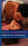 Front cover for the book A Bride for His Convenience by Lindsay Armstrong