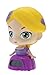 BulbBotz Disney Princess 2020886 Rapunzel Kids Light Up Alarm Clock | purple/yellow | plastic | 7.5 inches tall | LCD display | boy girl | official