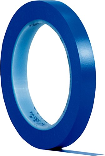 3M 471 Hochwertiges Weich-PVC-Klebeband, 12 mm x 33 m, Blau (72-er Pack)