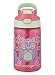 Contigo AUTOSPOUT Straw Gizmo Flip Kids Water Bottle, 14 oz, Sprinkles with Owl Parliament (2004943)