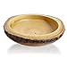 roro Handcarved Wood Fruit and Centerpiece Bowl, 12 Inch Live-Edge Bark