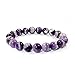 7th Element Handmade 10mm Round Beads Bracelet Stretch Bangle for Women Men Unisex 7