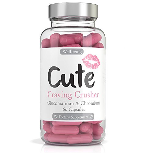 Glucomannan and Chromium Picolinate Pills - Safe and Natural Appetite Suppressant - Reduce Cravings for Sugary and Unhealthy Snacks - Best for Weight Loss and Specially Formulated for Women - 60 Glucomannan and Chromium Picolinate Pills - Safe and Natural Appetite Suppressant - Reduce Cravings for Sugary and Unhealthy Snacks - Best for Weight Loss and Specially Formulated for Women - 60