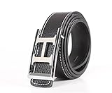 Fashion Letter-H-Frame Buckle Genuine Leather Belt Waistband