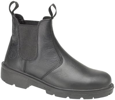 Amblers Safety FS116 Dual Density Pull-On Safety Dealer Boots (Black)