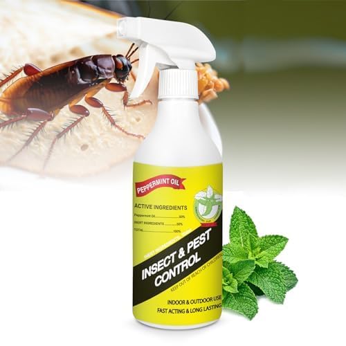 Photo 1 of 16 Oz Peppermint Oil Insect & Pest Spray, Natural Plant-Based Peppermint Oil Spray for Bugs, Mice, Spiders, Ants, and More, Indoor Bug Spray for Home Kitchen