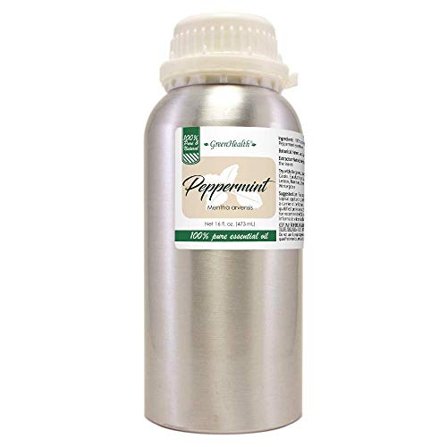 16 fl oz - Peppermint Essential Oil 100% Pure & Uncut Aluminum