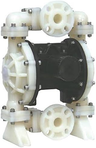 Double Diaphragm Air Pump PII.100 Chemical Industrial Polypropylene 1.00" NPT Inlet/Outlet