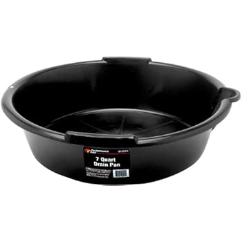 Performance Tool W4070 1.75-Gallon Plastic Oil Drain Pan Tool
