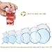 Silicone Stretch Lids (6 pack), Durable and Expandable of Silicone Food Coversto Fit Various Sizes and Shapes of Containers’
