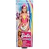 Barbie-GJK13-Dreamtopia-Princess-Doll Barbie Dreamtopia Princess Doll, 12-Inch, Blonde with Purple Hairstreak Wearing Pink Skirt and Tiara, for 3 to 7 Year…