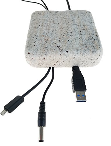 image for Sea Stones Cord Valet - Multi Purpose Granite Wire Cord Management Sys