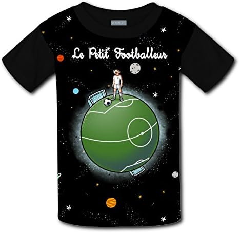 Cartoon Football T-Shirt Unisex Kids Tee Shirt 3D Print Crew Neck Tops