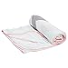 aden by aden + anais Silky Soft Stroller Blanket, 100% Cotton Bamboo Muslin, 4 Layer Lightweight and Breathable, Large 44 X 44 inch, Ziggy Pink