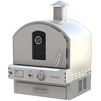 22.8" Outdoor Pizza Oven Gas Grill Steel Grade: 430 High Grade