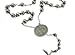 Catholic Rosary Beads Pray Necklace Stainless Steel Saint Benedict Medal-San Benito-28