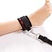 Bondage Restraints Set Kit for Bed Sex Play SM Bondage Toy Gear Wrist and Ankle Cuffs Cover Eye Rope Strap On Harness for Women Couples Lesbian Femalethumb 2