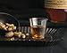 Embellish 100 Plastic Shot Glasses 2 oz, Crystal Clear Disposable Hard Mini Cups, Great for Whiskey, Jello Shots, Sample Tasting, Sauce, Dipping, Condiments, Perfect For Home, Bar, Parties,
