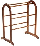 Winsome Wood Quilt Rack, Walnut