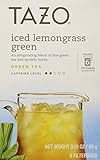 Tazo - Iced Lemongrass Green Tea - 6 Tea Bags (item is 3.15 oz)