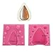 7 Pcs DIY Unicorn Silicone Mold with Unicorn Horn Ears and Eyelash Mould for Cake Fondant Chocolates Cupcake Toppers