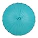 Abba Patio 8.5 Ft Outdoor Market Umbrella with Push Button Tilt and Crank, Turquoise