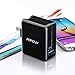 Mpow 18W USB AC Wall Charger with Qualcomm Certified Quick Charge 2.0 XSmart Technology